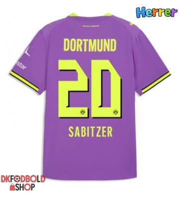 Borussia Dortmund Marcel Sabitzer #20 Tredje trøje 2026-27 Kort ærmer Borussia Dortmund Marcel Sabitzer #20 Tredje trøje 2026-27 Kort ærmer